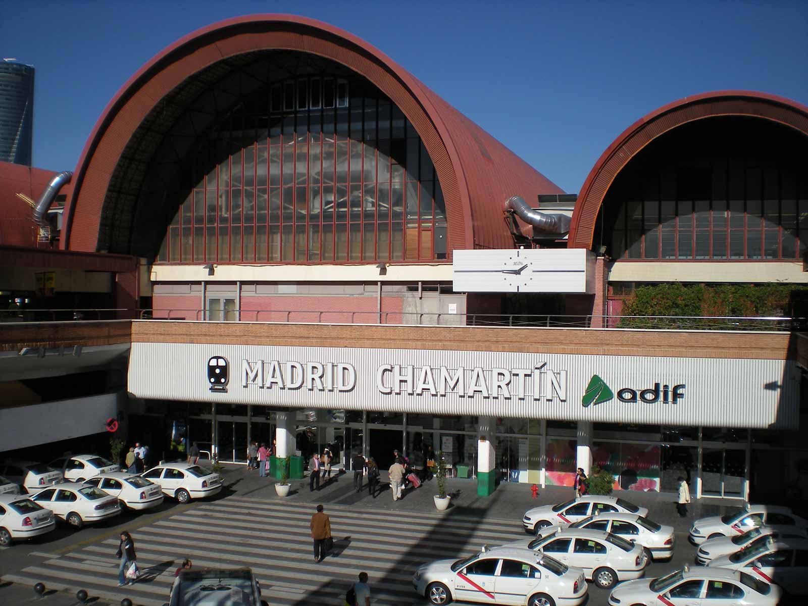 Madrid_chamartin вокзал испания
