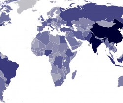 Страны по численности населения
