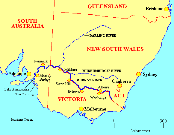 Murray_ реки Австралии