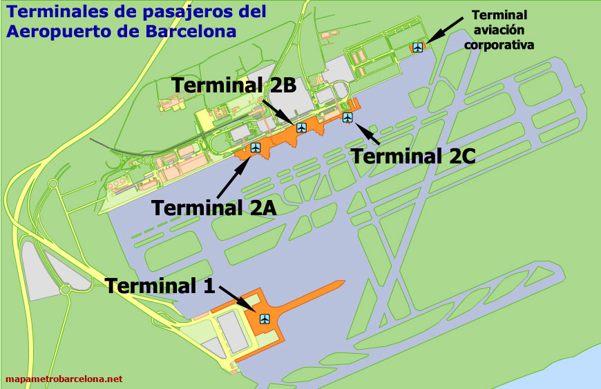 Международный аэропорт Барселоны (Aeroport de Barcelona - el Prat) 